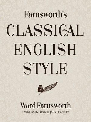 cover image of Farnsworth's Classical English Style